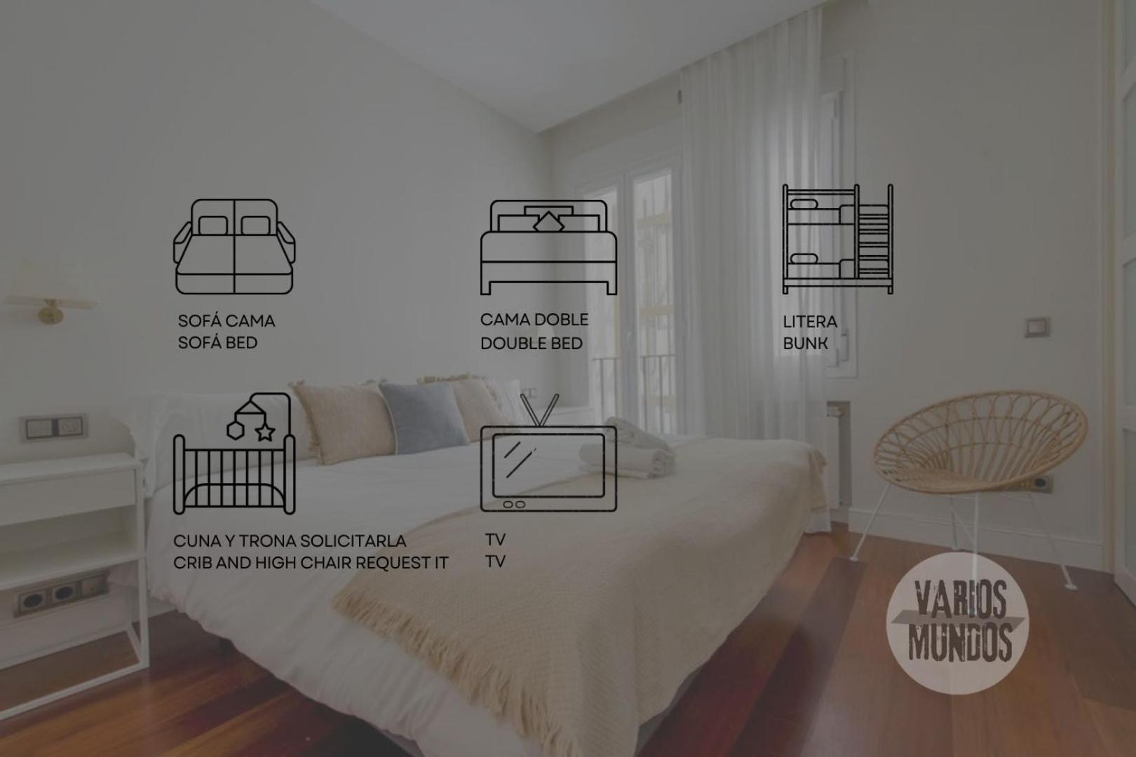 Premium Apt 10Pax En Plaza Espana-Gran Via 马德里 外观 照片