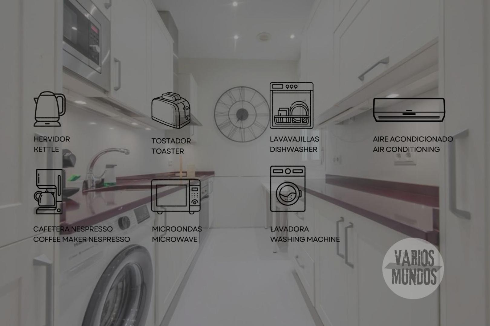 Premium Apt 10Pax En Plaza Espana-Gran Via 马德里 外观 照片